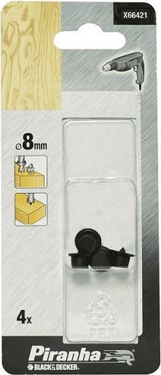 Centreerpunten, 4 stuks 8mm