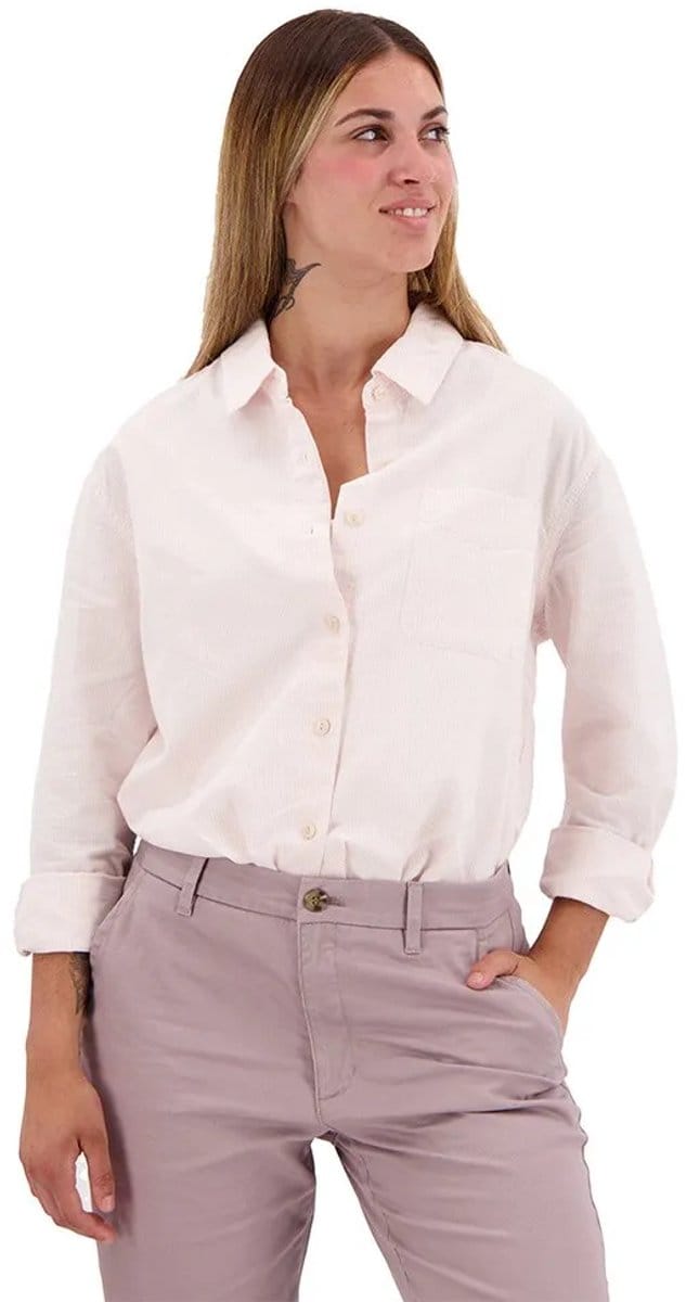 Dockers Original Overhemd Met Lange Mouwen Beige L Vrouw