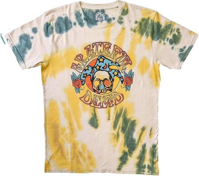 Grateful Dead - Jester Heren Tshirt - S - Multicolours