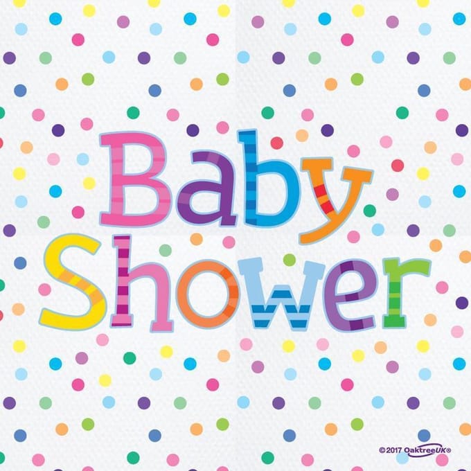 Oaktree - Servetten - Baby Shower Olifant 16 stuks