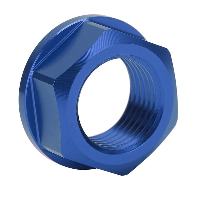 Axe de Roue Avant de Moto Écrou M16x1.5 Remplacement pour CRF250R CRF450R CRF250RXBleu bleu