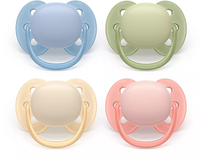 Philips Avent Pacifier Ultra Soft - 2 Stuks