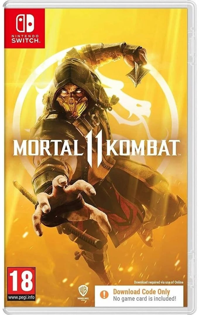 Mortal Kombat 11 (Code in box) - nintendo switch
