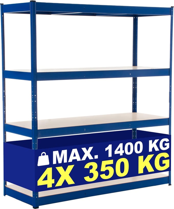 CLP Stelling 160x60x180 cm blauw