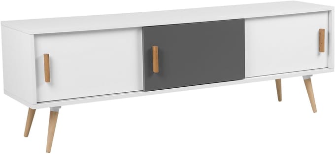INDIANA - TV-meubel - Wit - MDF