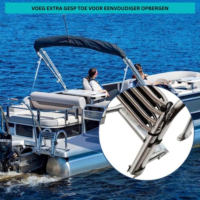 DailySupplies® Zwembadtrap - Ladder - Verstelbaar