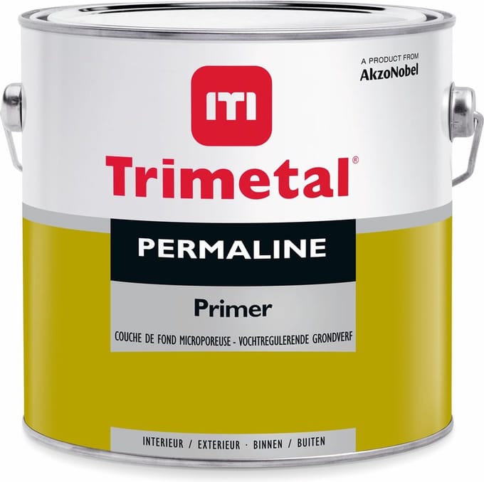 Trimetal Permaline Primer - 1 l - 13-15 m²/l - Wit
