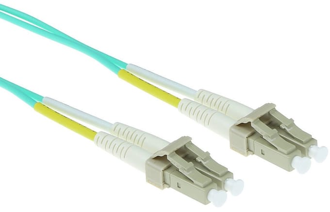 ACT 17 meter LSZH Multimode 50/125 OM3 glasvezel patchkabel duplex met LC connectoren RL9617