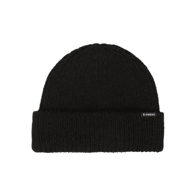 Element Mid Heavy Knit Solid Muts zwart
