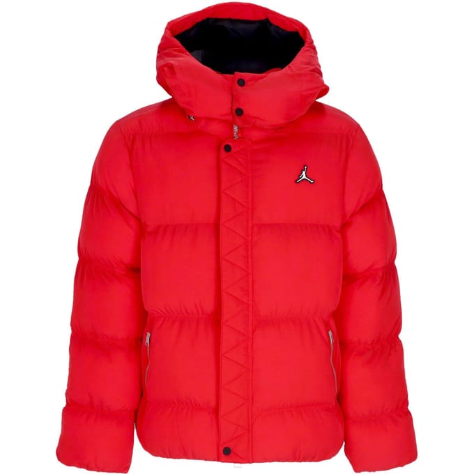 Essentials Statement pufferjack voor heren vuurrood/zwart