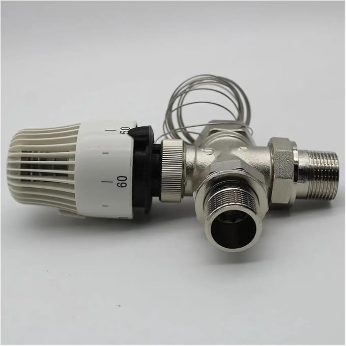 Thermostaatventiel Radiator - Vloerverwarming Klep - Energie Besparen - Afstandsbediening - DN20 - null