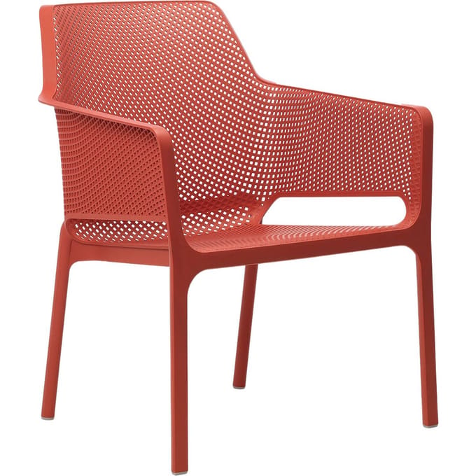 Nardi - Net Relax Lounge Stoel - corallo - oranje