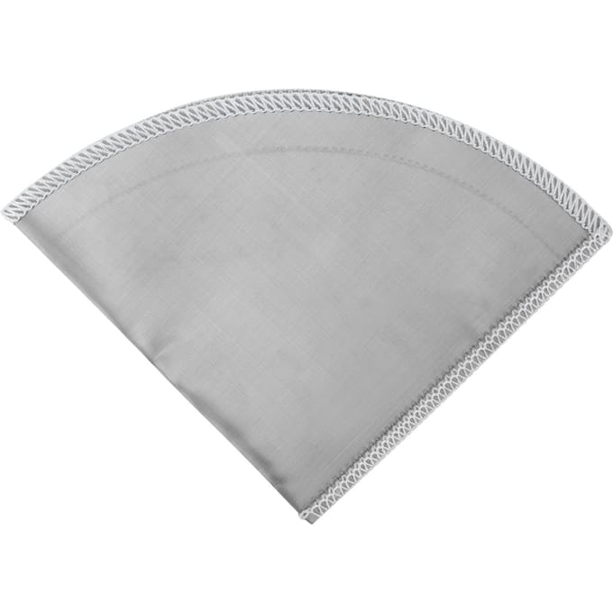 Herbruikbare Pour Over Koffiefilter Roestvrij Staal Gaas Kegel Koffiefilter 1?2 Kop white