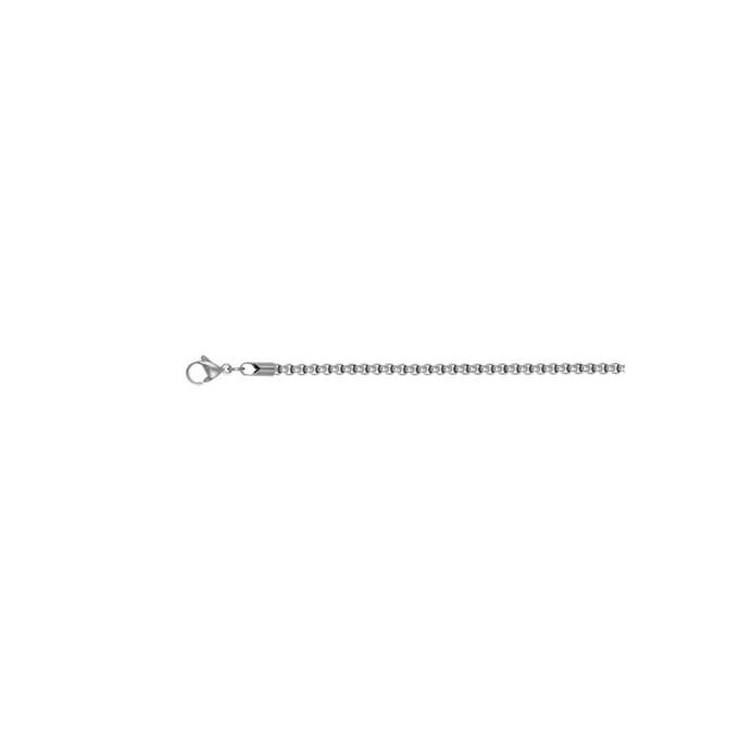 iXXXi Men-Halsketting 60cm-Zilverkleurig-Heren Collier