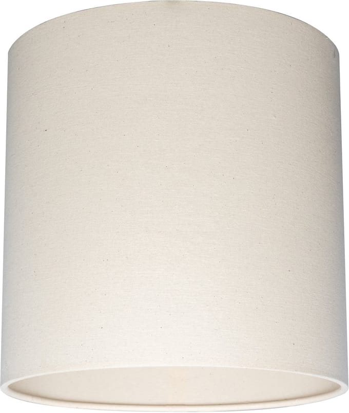 Uniqq Lampenkap linnen transparant 20 cm rond – 20 cm hoog