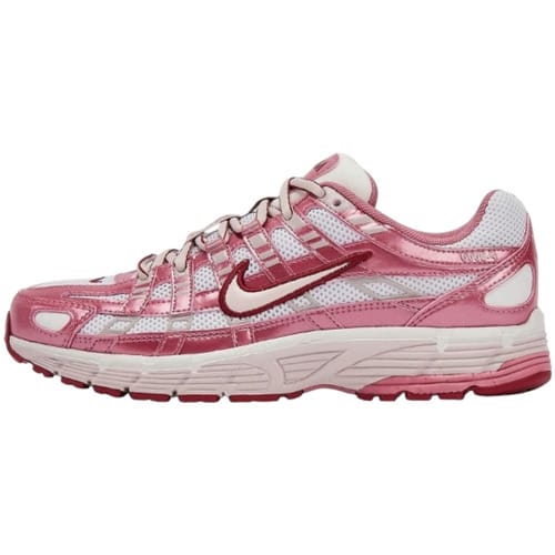 Baskets Nike P-6000 Summit White Slit Red pour femme Silt-Red Peony Team-Crimson IO3496-100 36 pink