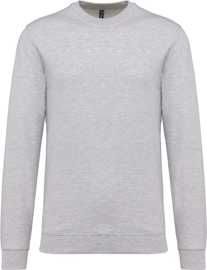 Kariban Sweater ronde hals K474 - Ash Heather - S
