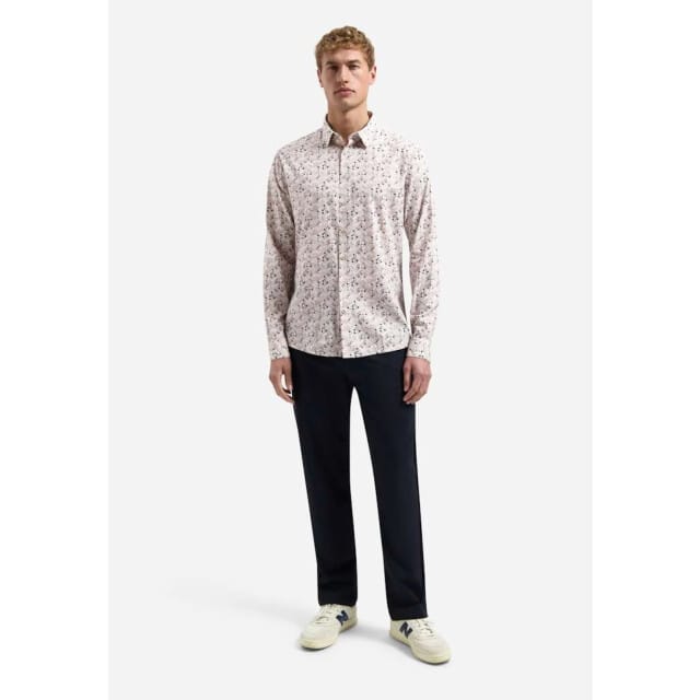 No Excess Shirt allover printed light mauve