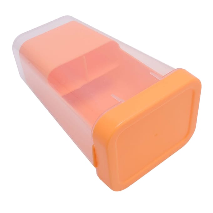 Koriander Bewaardoos Plastic Transparant Herbruikbaar Makkelijk Schoon te Maken Multifunctioneel Asperges L(for 6.5-9kg) groen