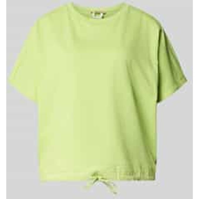 Oversized T-shirt met ronde hals