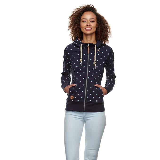 Dames Hoodie Ragwear Paya Dots
