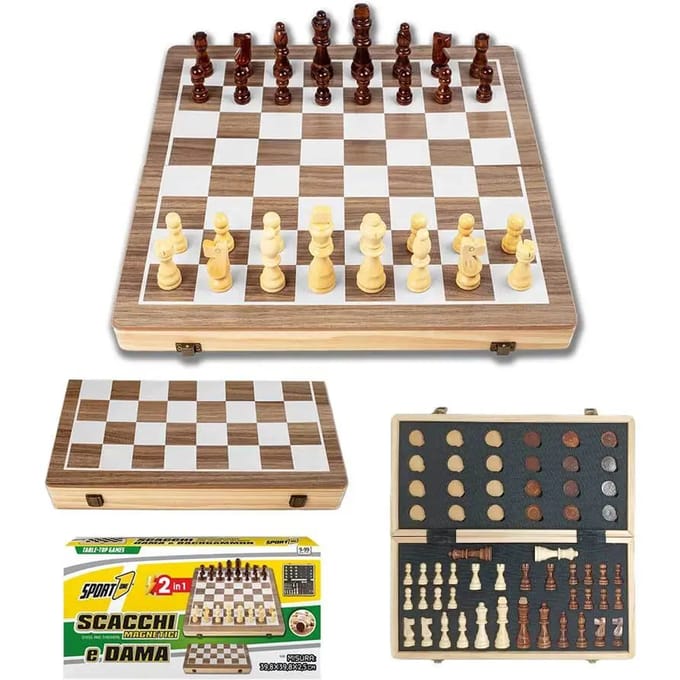 Magnetisch Schaakspel 2 in 1 Sport One