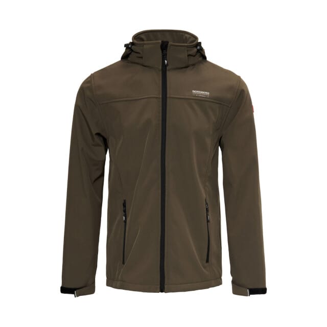 Nord Berg Heren Softshelljas Eldgrim Army - Vrijetijdskleding - Xl