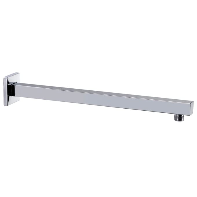 vidaXL - Douchearm - vierkant - 40 - cm - roestvrij - staal - 201 - zilverkleurig