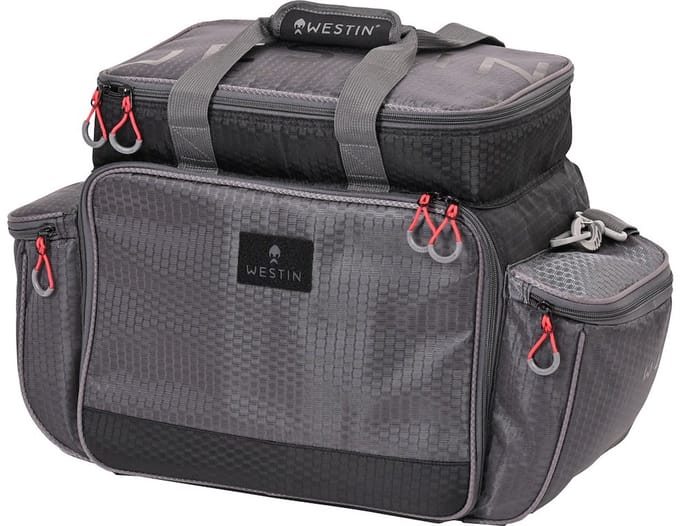 Westin W4 Master Lure Bag Titanium Black (Incl. 5 Tackleboxen) - Carryall