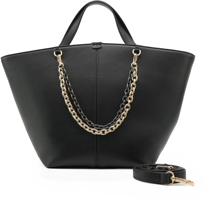 SEIDENFELT MANUFAKTUR handtas schoudertas Lainio Handbag Black zwart