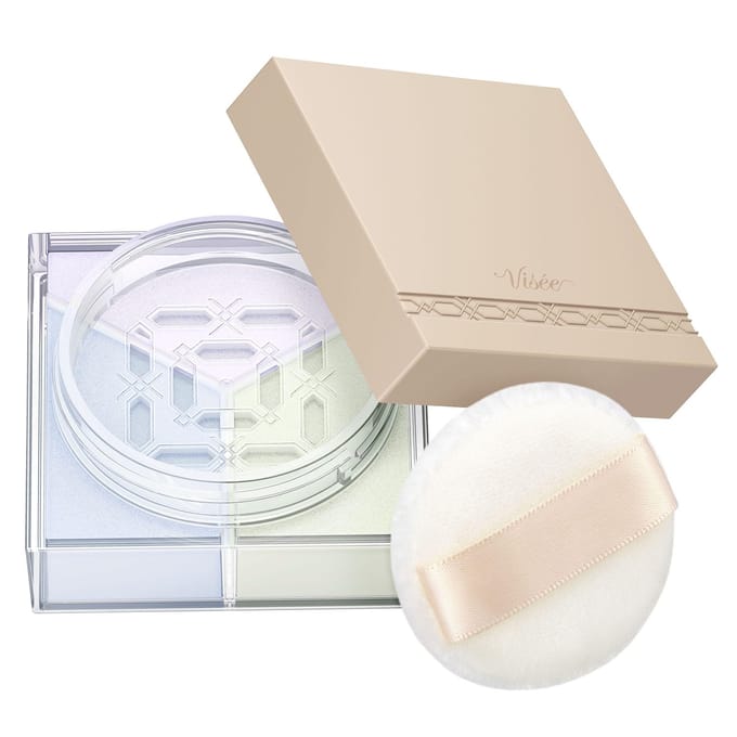 Kose - Visee Trinitas Glow Powder 01 Clear Veil