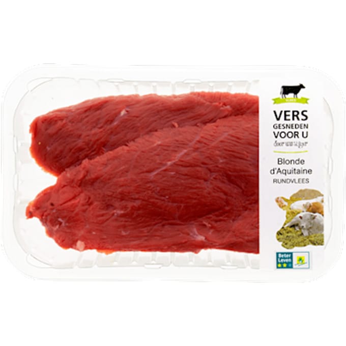 Runderschnitzels 2 stuks