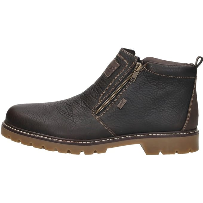 Rieker Tex Veterschoenen bruin Leer - Maat 41