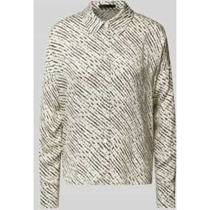 Overhemdblouse van viscose, model 'CLOELIA'