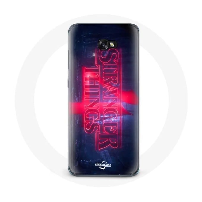 Case voor Samsung Galaxy A5 2017 Stranger Things Logo Transparant Seizoen 4 Trailer 2022