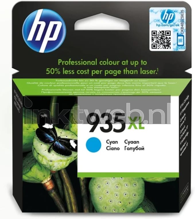Inktcartridge hp c2p24ae 935xl blauw