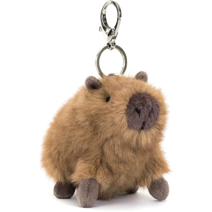 Jellycat bag charm Clyde Capybara