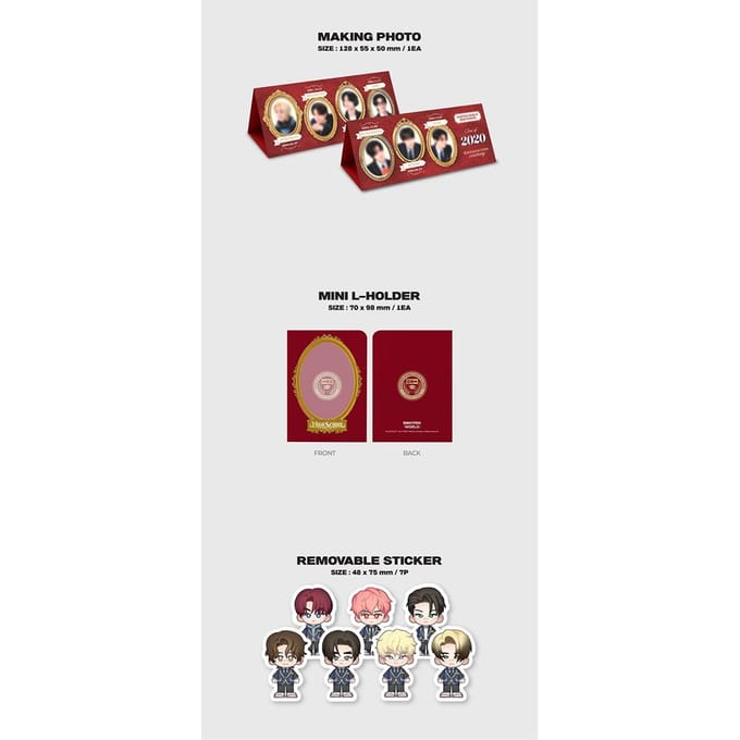 [Précommande] ENHYPEN - [Collection de Cartes Coupon ENHYPEN WORLD] version SPÉCIALE HIGH SCHOOL beige