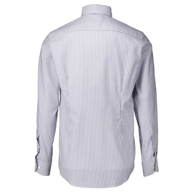 Eton  Lange Mouw Overhemden Donkerblauw 100014054