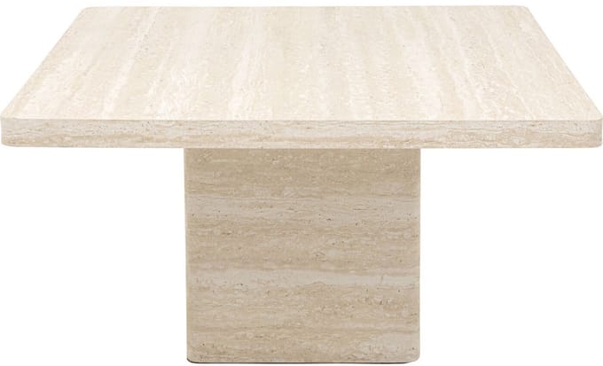 Salontafel Travertino 80x80cm Kare Design