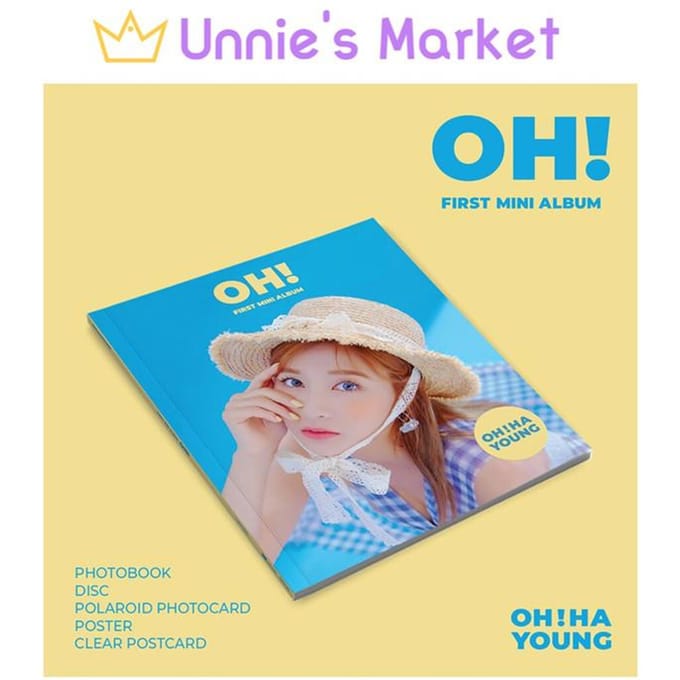 Apink - OH HA JEUNE [OH!] / 1er mini-album NO POSTER blue