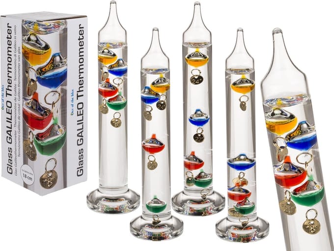 Thermometer Galileo 18cm in giftbox