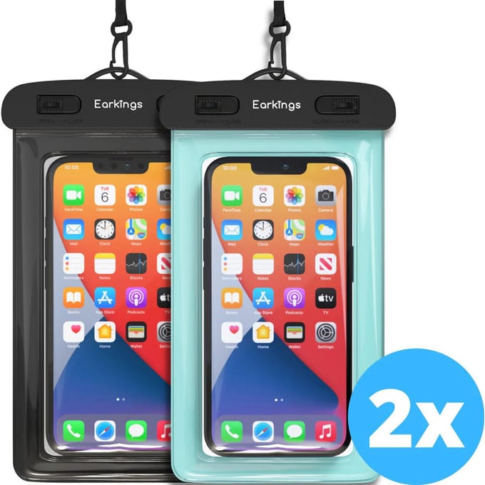 Waterdichte telefoonhoesjes Set van 2 stuks