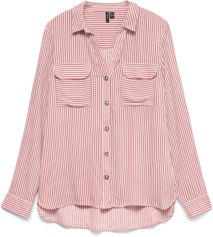 VERO MODA - VMBUMPY L/S SHIRT NEW WVN NOOS - Dames - Blouses