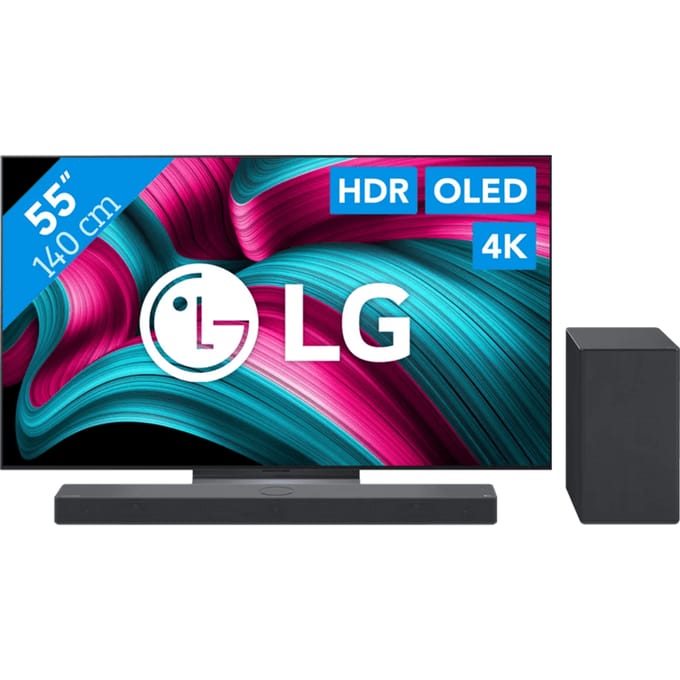 LG 55" OLED EVO C54 4K (2025) + LG DSC9S