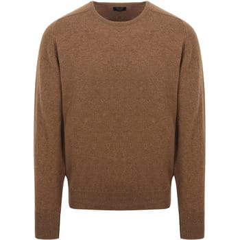 William Lockie Pullover Lamswol Driftwood - Maat XXL - Heren - Pullovers