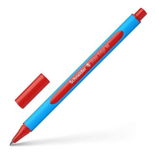 Schneider balpen - Slider Edge - penpunt M 1,0mm - rood - S-152102