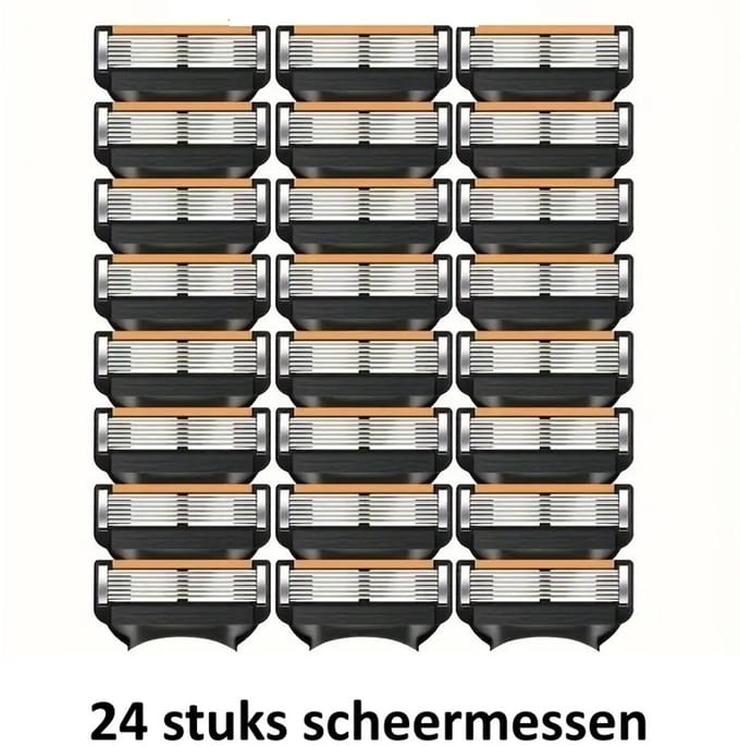 K&R Ventures Scheermesjes - Geschikt voor Fusion5 - 24 stuks