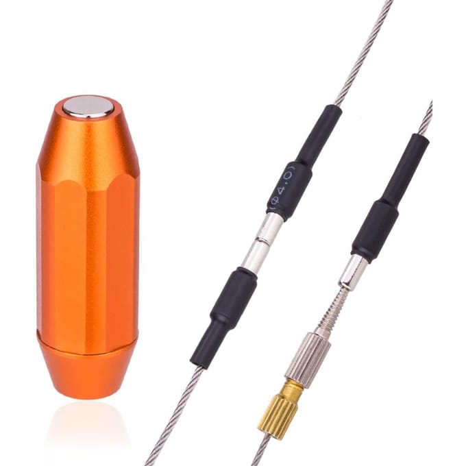 Professionele Fiets Interne Kabelgeleiding Tool Voor Fietsframe Versnelling Hydraulische Kabel Shifter Binnenkabel Gids oranje