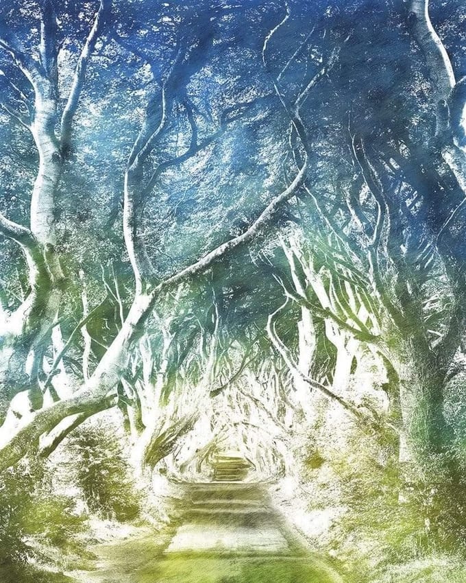 Fotobehang - Alley 200x250cm - Vliesbehang